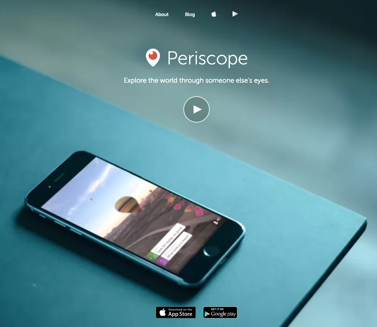 Periscope.tv (Twitter video broadcasting application)